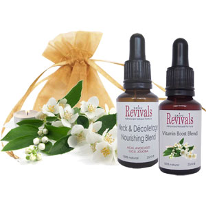 Precious Facial & Neck Oil Duo (Vit Boost)