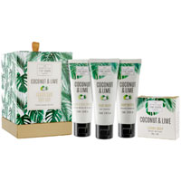 Scottish Fine Soaps - Coconut & Lime Luxurious Gift Set