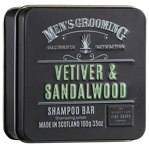 Vetiver & Sandalwood Shampoo Bar