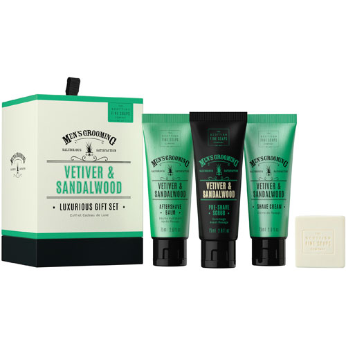 Vetiver & Sandalwood Luxurious Gift Set