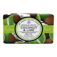 Tropical Fruits - Coconut & Lime Triple Milled Soap