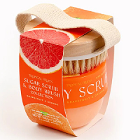 Tropical Fruits - Grapefruit & Orange Body Scrub Set