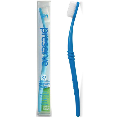 Recycled Yogurt Cup Toothbrush - Medium