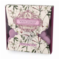 Aromas Artesanales de Antigua - White Jasmine Bath Fizzer Set