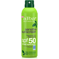 Alba Botanica - Sensitive Sunscreen - Fragrance Free SPF 50
