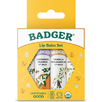 Badger - Classic Lip Balm Gift Pack - Set 2 (Green)