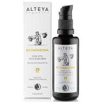 Alteya Organics - Bio Damascena Rose Otto Face Sunscreen SPF25