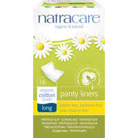 Natracare - Panty Liners - Long (Wrapped)